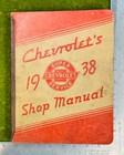 Oem 1938 Chevrolet Shop Manual Passenger Cars & Trucks Original Vintage