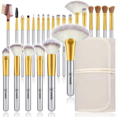 VANDER Makeup Brushes 24Pcs Makeup Brush Set - Professional Make Up Brushes with