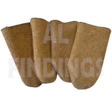 4 Leather Thumb Finger Guard Protector Closed End Sewing Stitching Jewellery