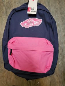 pink vans off the wall backpack