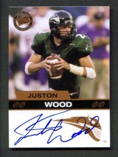 2003 Press Pass Autographs JUSTON WOOD Portland State VIKINGS