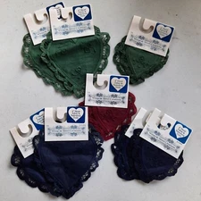 Wimpole Street Creations Battenburg Doily Choice 4" 6" Green  Navy Blue Wine