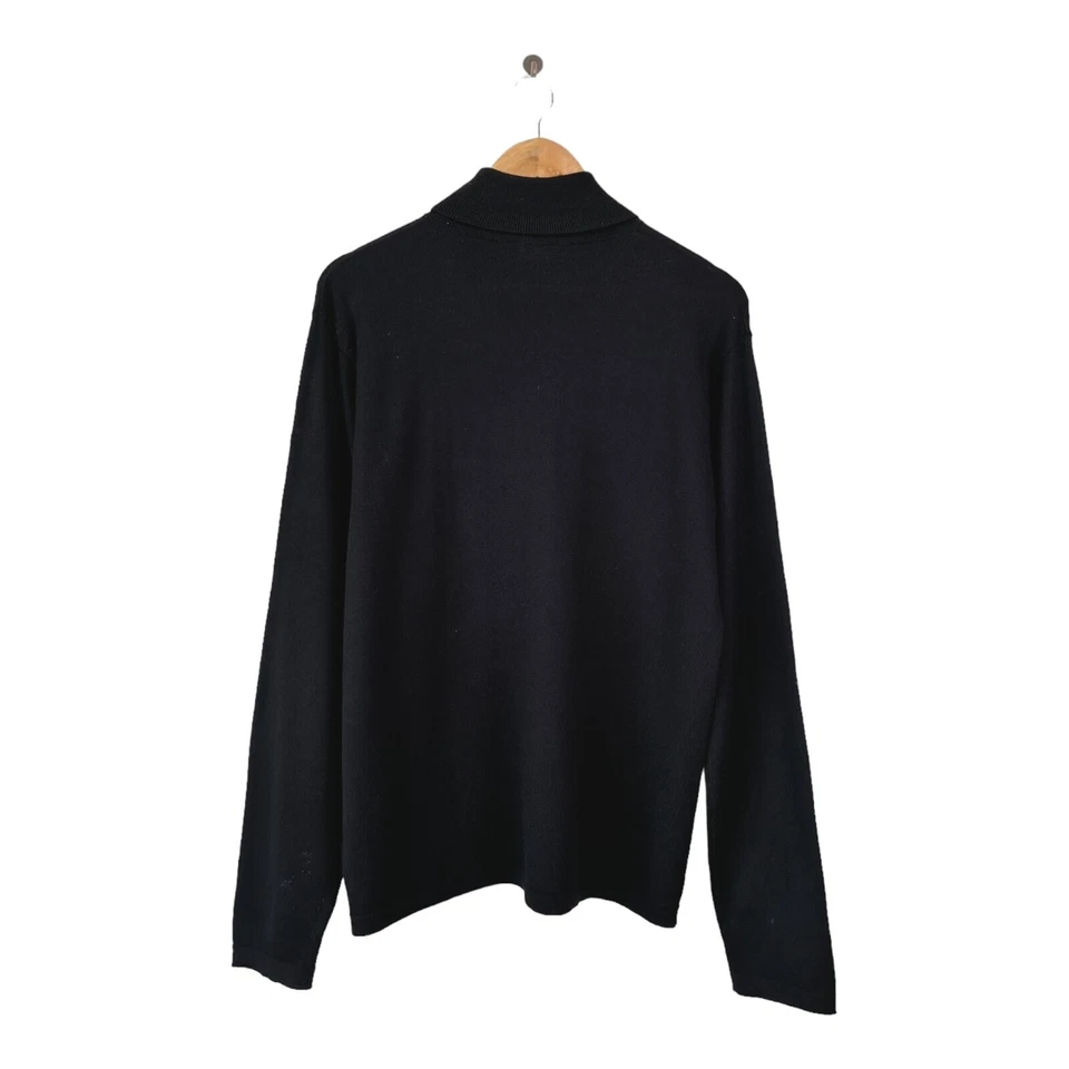 BALMAIN PARIS Turtleneck Wool Pullover Sweater - Image 2 of 4