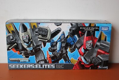 Takara Tomy Transformers United Seekers: Elites Ramjet Dirge Thrust Set
