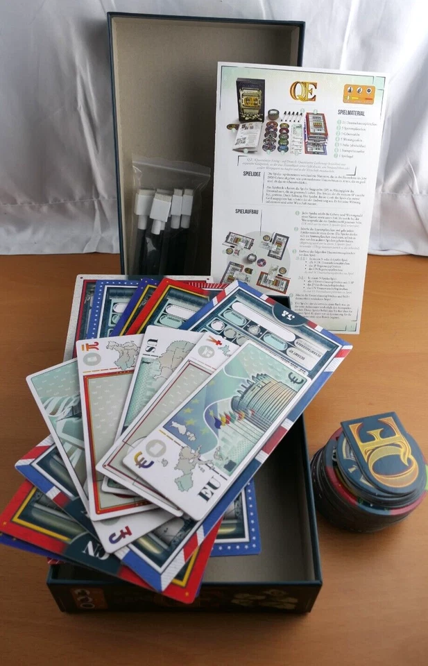 QE Quantitative Easing / Brettspiel / Strohmann / Deutsch / vollständig - Bild 3 von 4