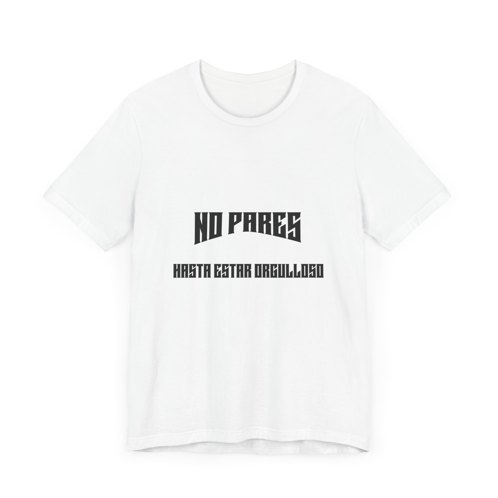 Motivational Unisex Tee, Workout T-Shirt, Sporty Camiseta, Fitness Shirt,