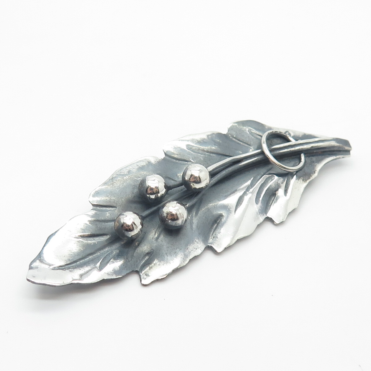 925 Sterling Silver Vintage Mexico Leaf Pin Brooch | eBay 925 Sterling Silver Vintage Mexico Leaf Pin Brooch | eBay
