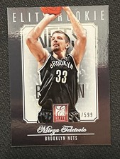 2012-13 Panini Elite /599 Mirza Teletovic #228 Rookie RC Brooklyn Nets