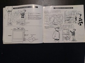Power Glove  Instructions Manual Nintendo NES MATTEL 