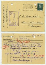 93467 - Postkarte Reco-Werkzeug-Gesellschaft - Remscheid 19.11.1931