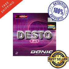 Donic Desto F1 Table Tennis & Ping Pong Rubber, We Will Ship in 10 Business Days