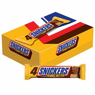 SNICKERS Peanut Butter Squared Sharing Size Chocolate 3.56-Ounce 18-Count Box