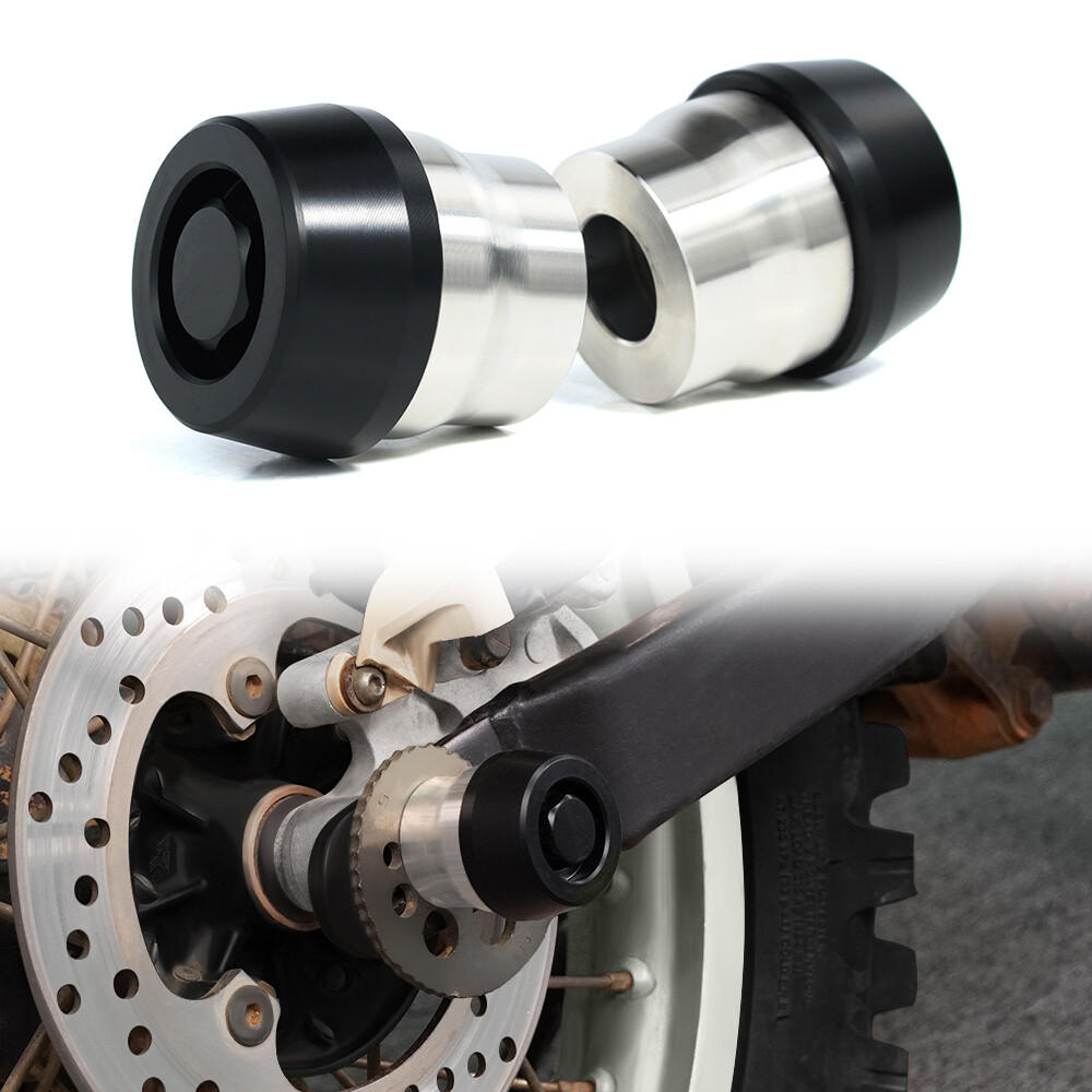 1 Pair Rear Axle Sliders Fit For Suzuki GS 500 1989-2011 / SV 650