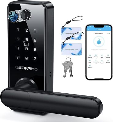 GEONFINO G4 PRO smart lock - BLACK