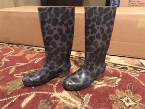 coach leopard boots