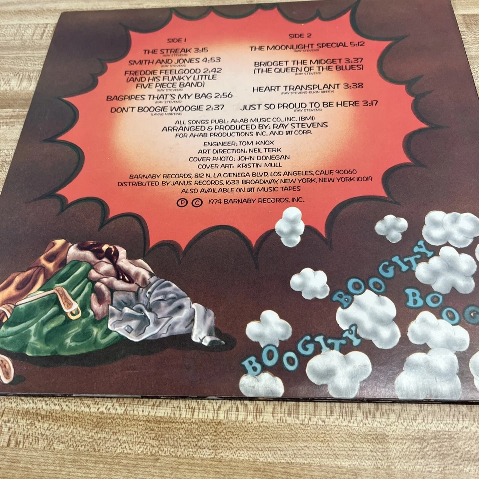 RAY STEVENS/WOOSH BR6003 1974 Vinyl Near Mint  - Image 2 of 4