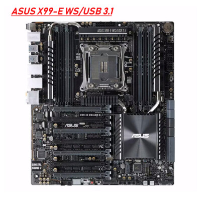 For ASUS X99-E WS/USB 3.1 LGA 2011-3 DDR4 Motherboard PCIe 3 USB3