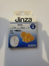 10 Hameçons Monté N⁰4 Nylon 30 Centièmes Spécial Maïs