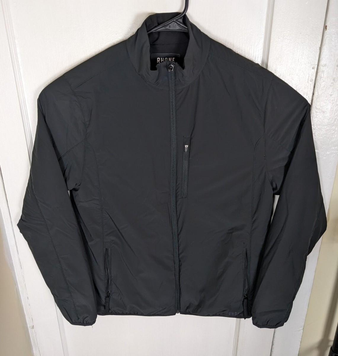 Rhone Packable Performance Shell Jacket Nylon Men M Zip Pockets