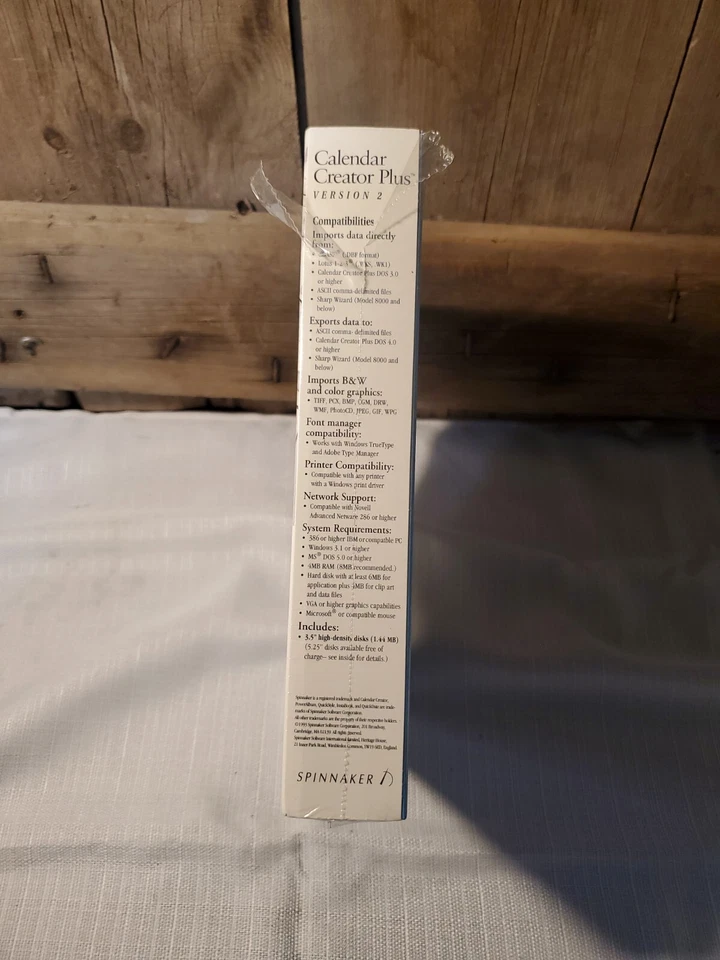 Vintage Power Up Calendar Creator Plus Version 5.0 for MS-DOS - Image 3 of 3