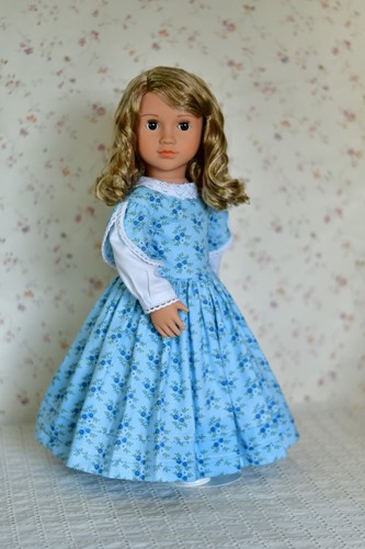 American Girl 18 Inch Doll Clothes Pattern Dress Little Women Civil War Gown - Picture 11 of 13