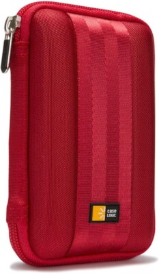Case Logic Portable EVA Hard Drive Case QHDC-101 - Rot