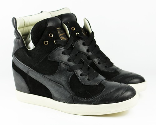 PUMA Alexander McQueen AMQ ofeya Scarpe da Donna Stivali Sneaker Nero Mis.  41 NUOVO | eBay