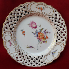 Assiette SAXE Porcelaine