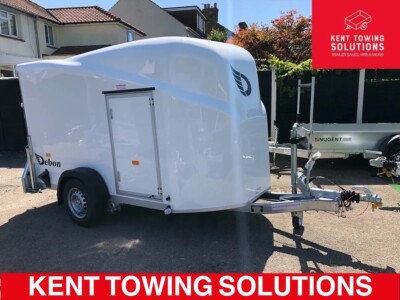 NEW Debon Cargo 1300 Tow Box Van Motorcycle Trailer, 1300KG