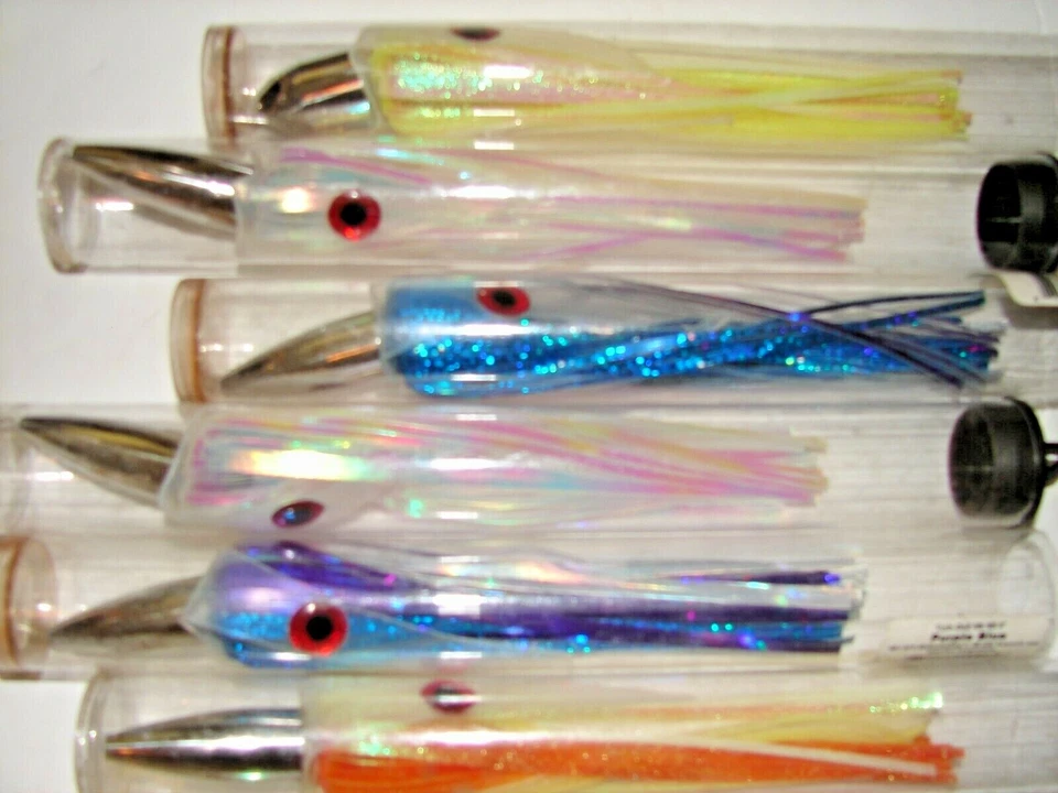 Lote de 5 SEÑUELOS DE PESCA de agua salada Z-Man Big Game Trolling Atún Mahi Atún Marlin Mix Foto 3 de 4