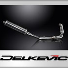 TRIUMPH DAYTONA 675 675R 09-12 450MM OVAL CARBON FULL DECAT EXHAUST SYSTEM