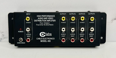  CE Labs Model 400 A/V Distribution Amp 