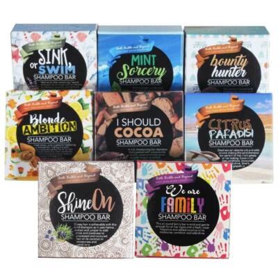 SHAMPOO BARS & CONDITIONER BARS ZERO WASTE SHAMPOO BAR PLASTIKFREI UMWELTFREUNDLICH