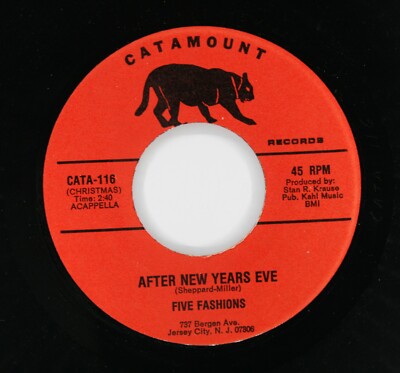 FIVE FASHIONS JACKSON-TONES I'll Be Home For Christmas/After New Years Eve HEAR