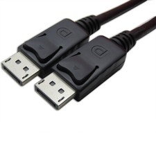 DisplayPort to DisplayPort Cable Male to Male DP to DP 4K Resolution 6 Feet