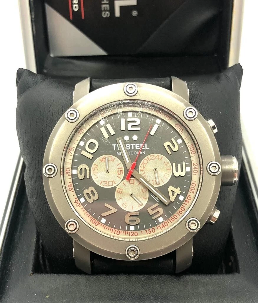 TW STEEL TW613 MICK DOOHAN EDITION 48MM TITANIUM QUARTZ WATCH eBay