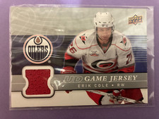2008-09 Upper Deck UD Game Jersey #GJ-EC Eric Cole Red
