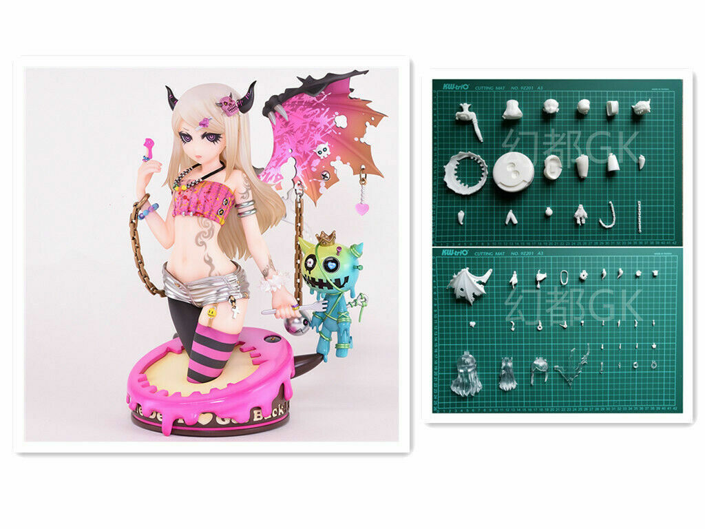 Anime Sweet Little Devil Unassembled Figure Unpainted GK Models