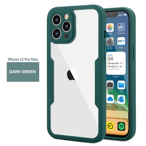360 Full Clear Shockproof TPU Case For iPhone 13 12 14 Pro Max 11 15 XR 16 Cover - Bild 15 von 19