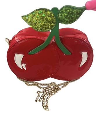CHERRY BOMB NOVELTY Red Green PURSE Hello 3 AM NWT