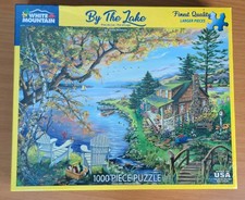 White Mountain Puzzle 1000 Piece - By The Lake 2021 Sealed