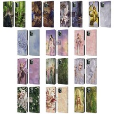 OFFICIAL SELINA FENECH FAIRIES LEATHER BOOK WALLET CASE FOR APPLE iPHONE PHONES