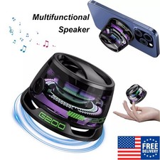 Multifunctional Magnetic Speaker Stand Wireless Portable Bluetooth Stereo Bass