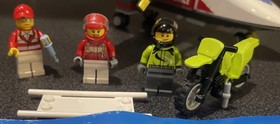 LEGO City Emergency 60116 Ambulance Plane & 60137 Police  Case Instru Complete.