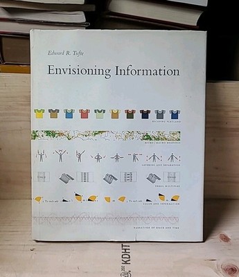 Envisioning Information Edward Tufte 1990 Graphics Press Data Visualization Book