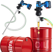 Electric Fuel Transfer Pump, Cordless Diesel Transfer Pump Battery Powered 13.2G
