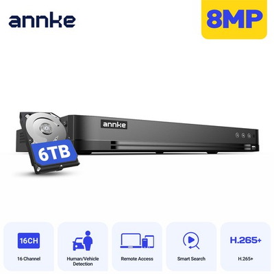 #ad ANNKE HD 4K 5MP 16CH 32CH Digital Video Recorder 5in1 DVR for CCTV Camera System $485.99
