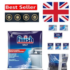 1kg Chemical Free Dishwasher Salt - Effective Softener for Spotless Dishwashing 9.99 per kilo