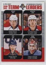 2011 O-Pee-Chee Team Leaders David Booth Stephen Weiss Tomas Vokoun #TL-13 2a8