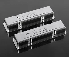 RC4WD Holley Chrome Valve Covers 1/10 Scale V8 Engine Dress-Up Parts – Z-S1500